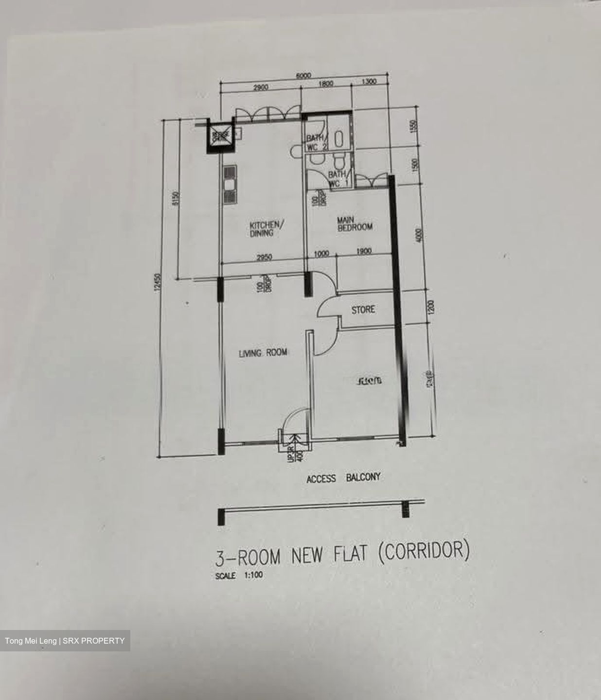 Blk 109 Ang Mo Kio Avenue 4 (Ang Mo Kio), HDB 3 Rooms #622108321